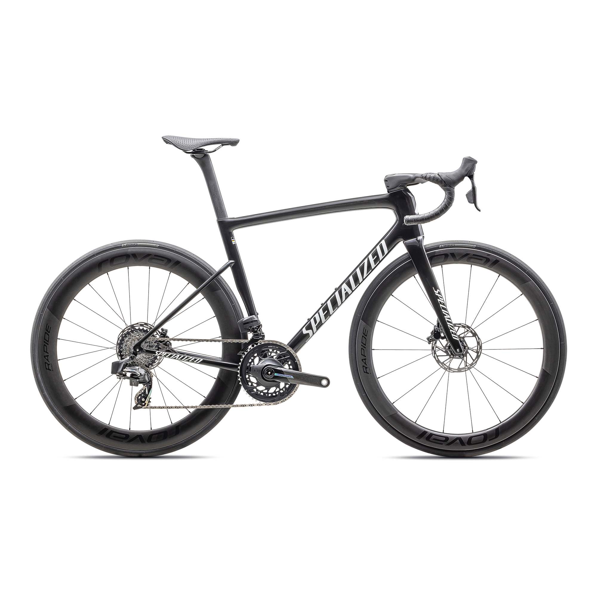 Specialized Tarmac SL8 Pro - SRAM Force eTAP AXS - Gloss Carbon / Metallic White Silver