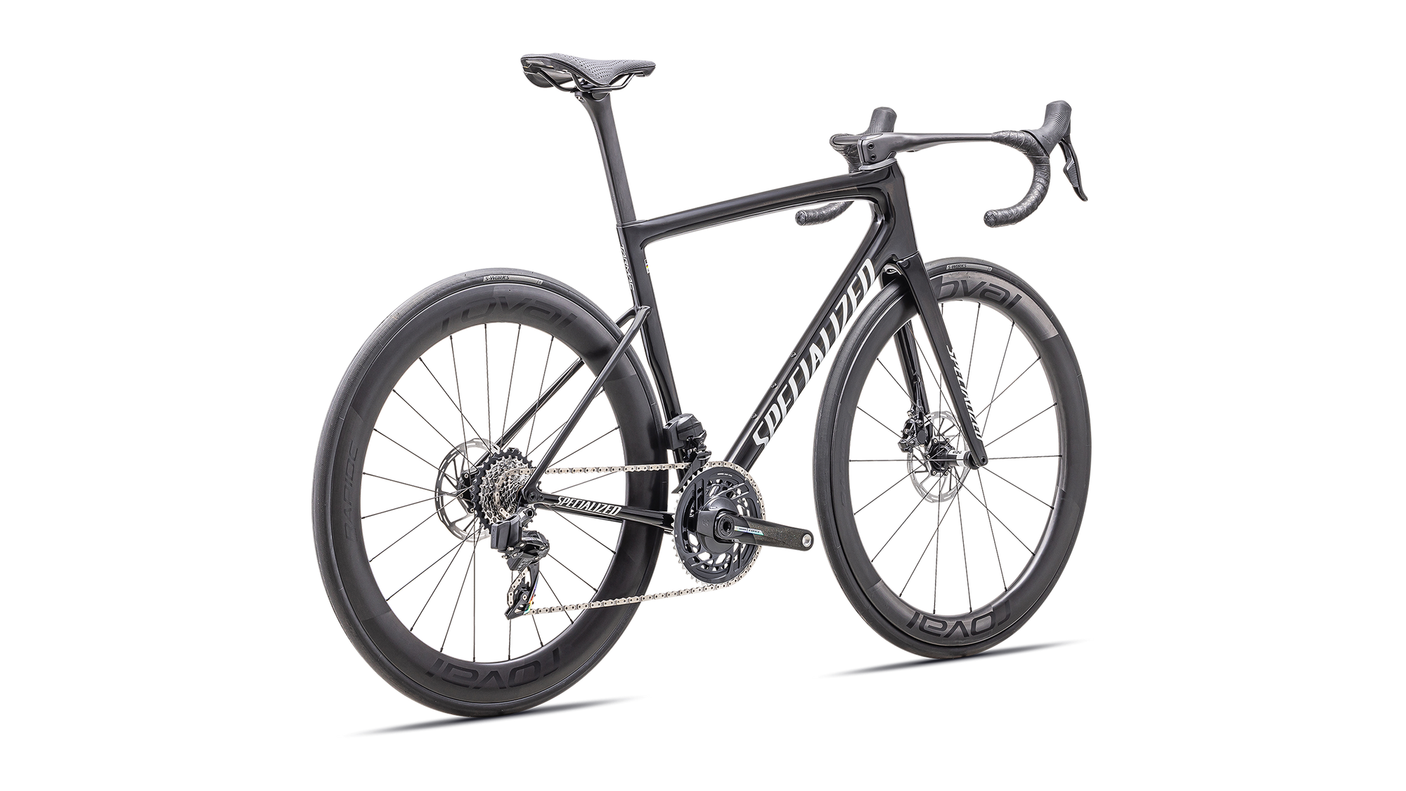 Specialized Tarmac SL8 Pro - SRAM Force eTAP AXS - Gloss Carbon / Metallic White Silver