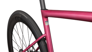 Specialized Tarmac SL8 Pro - SRAM Force eTAP AXS - Satin Pink Tint Over Silver Dust / Silver Dust