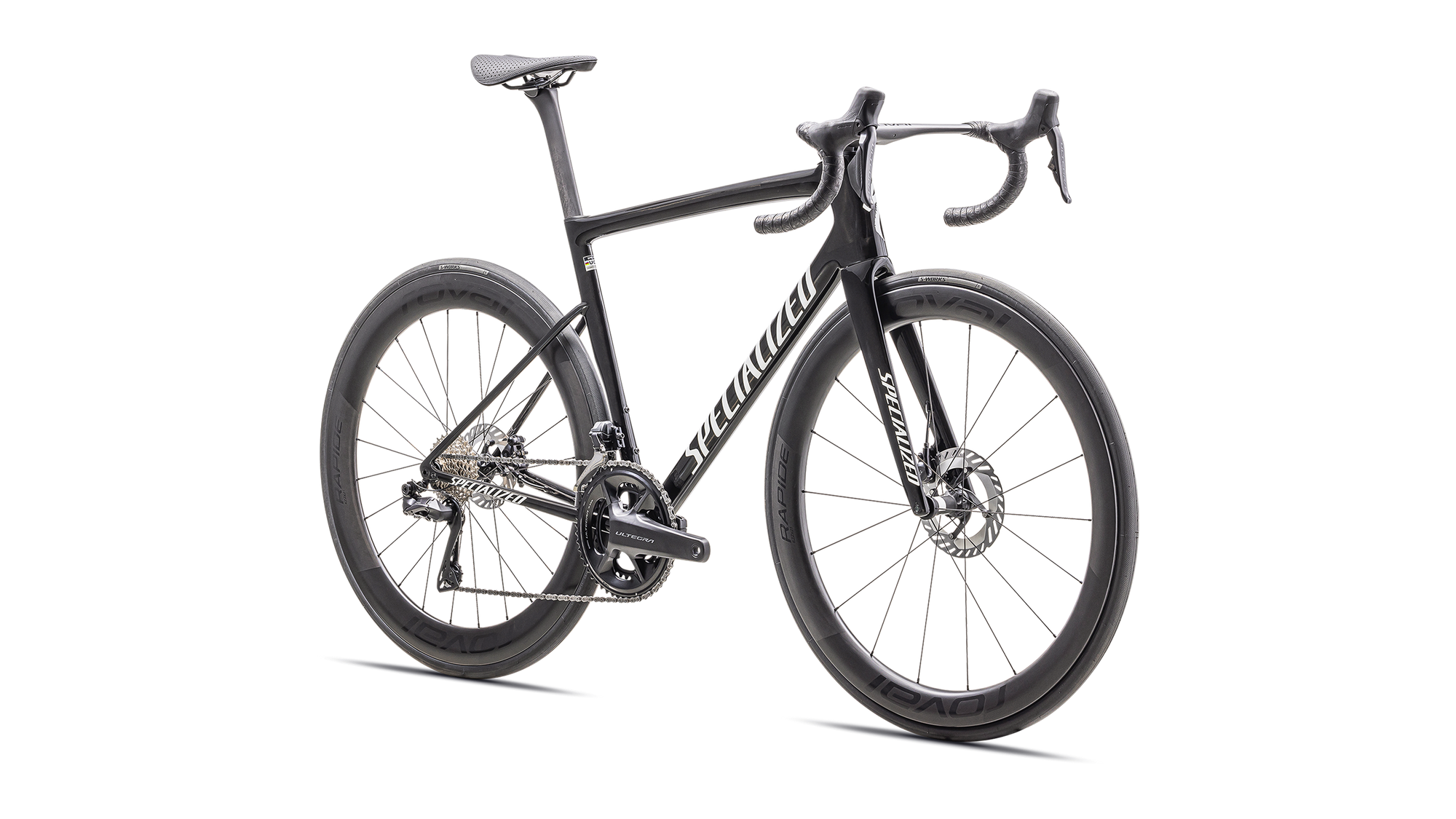 Specialized Tarmac SL8 Pro - Shimano Ultegra Di2 - Gloss Carbon / Metallic White Silver
