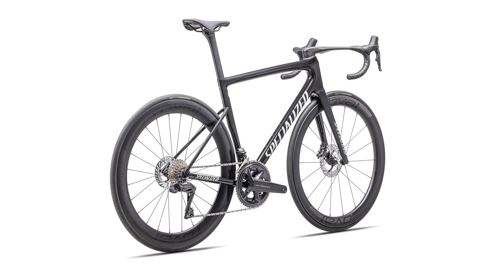 Specialized Tarmac SL8 Pro - Shimano Ultegra Di2 - Gloss Carbon / Metallic White Silver