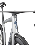 Specialized Tarmac SL8 Pro - Shimano Ultegra Di2 - Gloss Liquid Silver / Satin Blue Pearl Over Black Liquid Metal