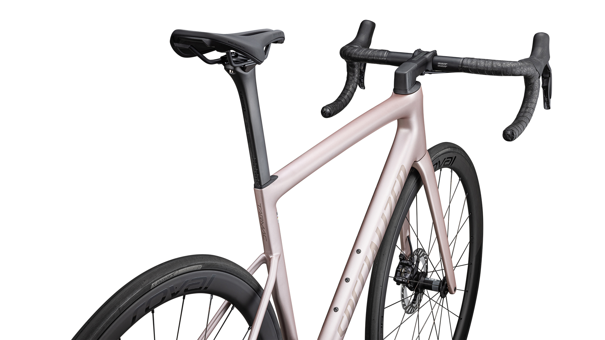 Specialized Tarmac SL8 Expert - Shimano Ultegra Di2 - Satin Champagne / Black Pearl