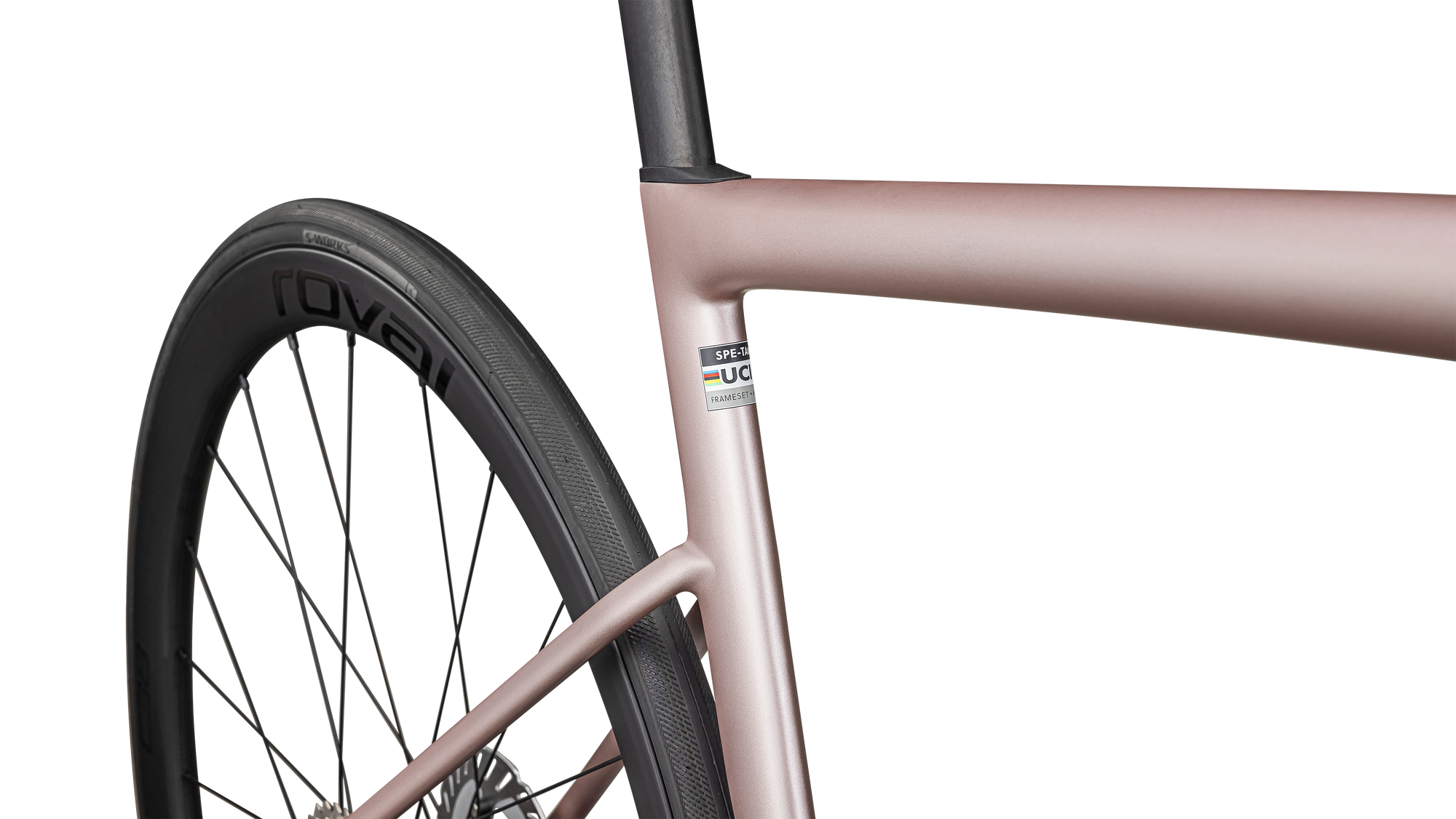 Specialized Tarmac SL8 Expert - Shimano Ultegra Di2 - Satin Champagne / Black Pearl