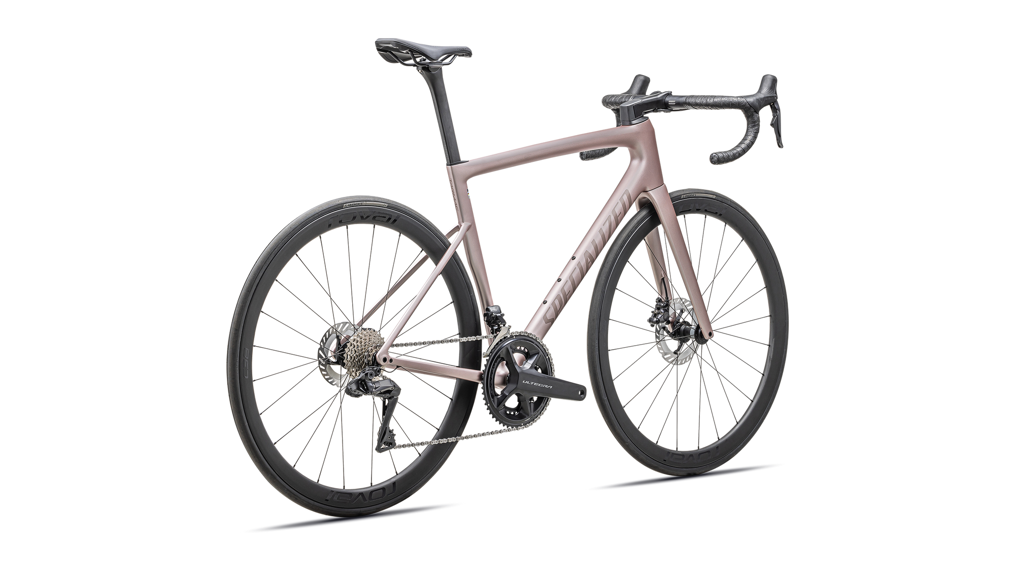 Specialized Tarmac SL8 Expert - Shimano Ultegra Di2 - Satin Champagne / Black Pearl