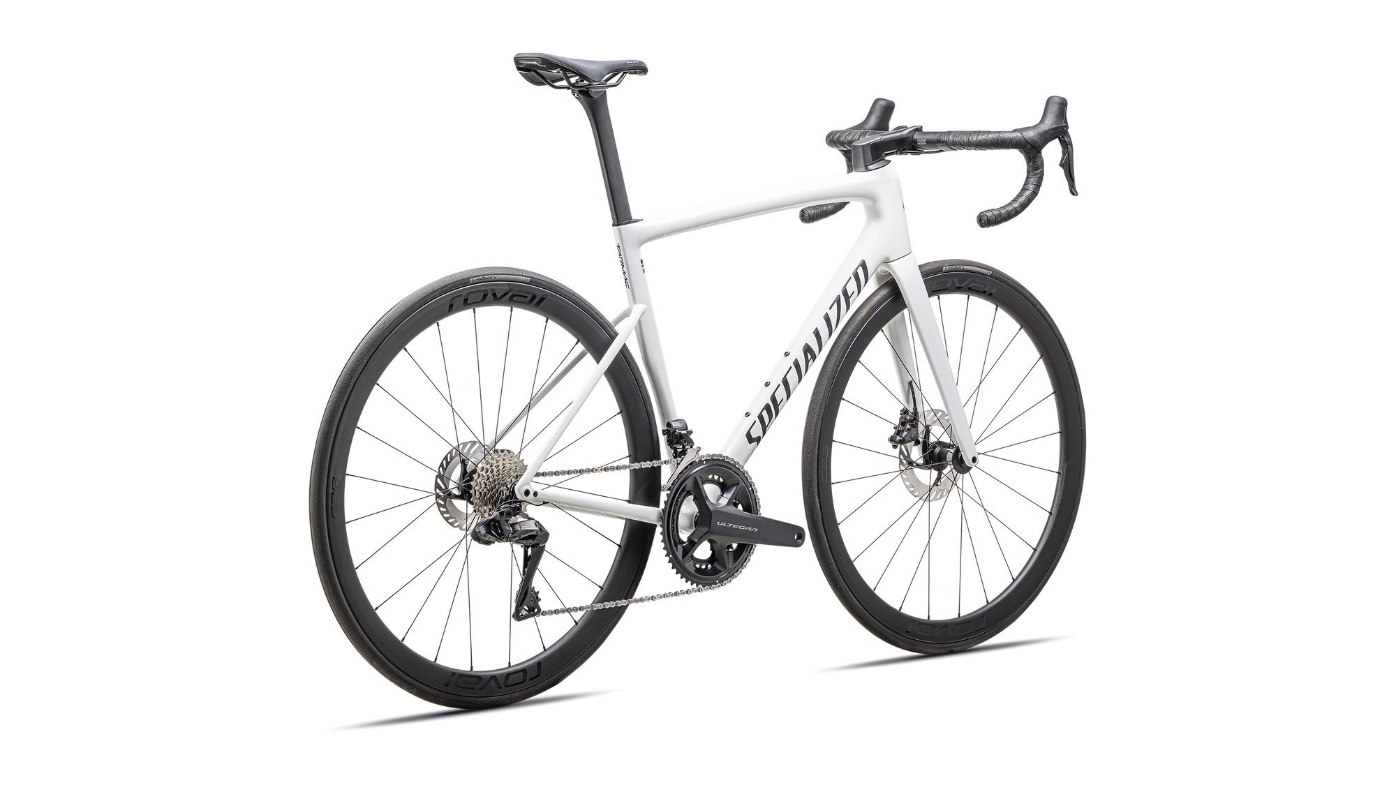Specialized Tarmac SL8 Expert - Shimano Ultegra Di2 - Gloss White / Black Metallic
