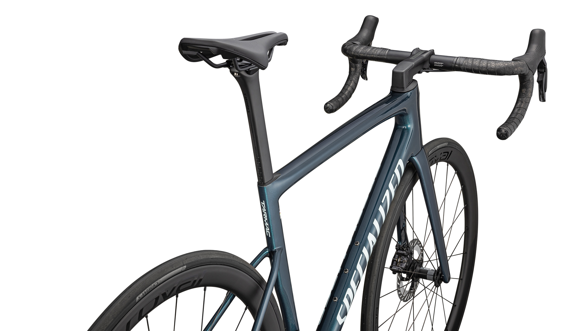 Specialized Tarmac SL8 Expert - Shimano Ultegra Di2 - Gloss Deep Lake Metallic / Green Pearl Over Seafoam