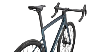 Specialized Tarmac SL8 Expert - Shimano Ultegra Di2 - Gloss Deep Lake Metallic / Green Pearl Over Seafoam