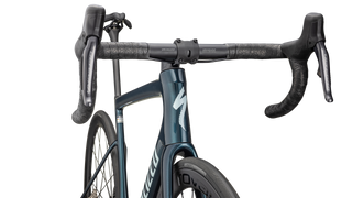 Specialized Tarmac SL8 Expert - Shimano Ultegra Di2 - Gloss Deep Lake Metallic / Green Pearl Over Seafoam