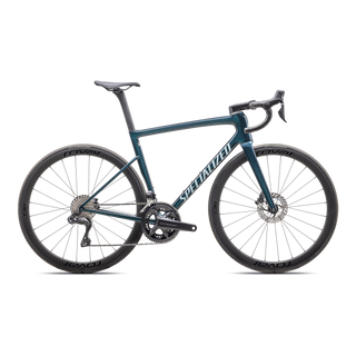 Specialized Tarmac SL8 Expert - Shimano Ultegra Di2 - Gloss Deep Lake Metallic / Green Pearl Over Seafoam