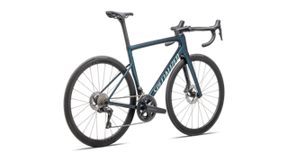 Specialized Tarmac SL8 Expert - Shimano Ultegra Di2 - Gloss Deep Lake Metallic / Green Pearl Over Seafoam