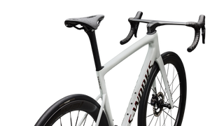 Specialized S-Works Tarmac SL8 - Shimano Dura-Ace Di2 - Gloss Metallic White Silver / Pearl / Black