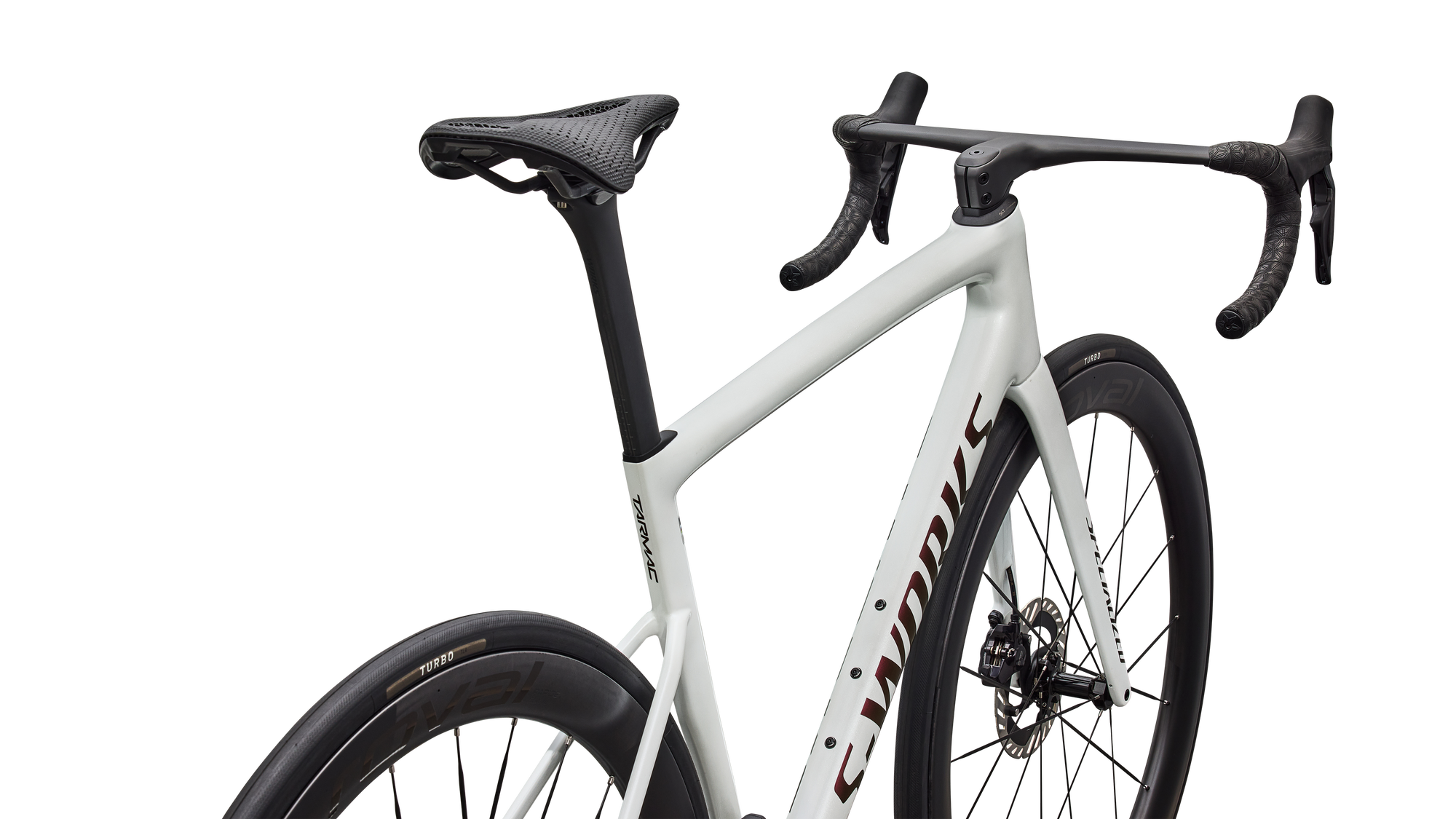 Specialized S-Works Tarmac SL8 - Shimano Dura-Ace Di2 - Gloss Metallic White Silver / Pearl / Black