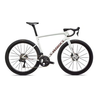 Specialized S-Works Tarmac SL8 - Shimano Dura-Ace Di2 - Gloss Metallic White Silver / Pearl / Black