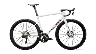 Specialized S-Works Tarmac SL8 - Shimano Dura-Ace Di2 - Gloss Metallic White Silver / Pearl / Black