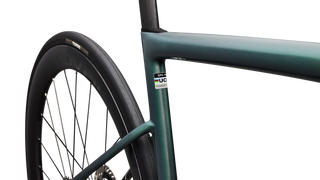 Specialized S-Works Tarmac SL8 - Shimano Dura-Ace Di2 - Gloss Premium Fjord Metallic / White Metallic Silver