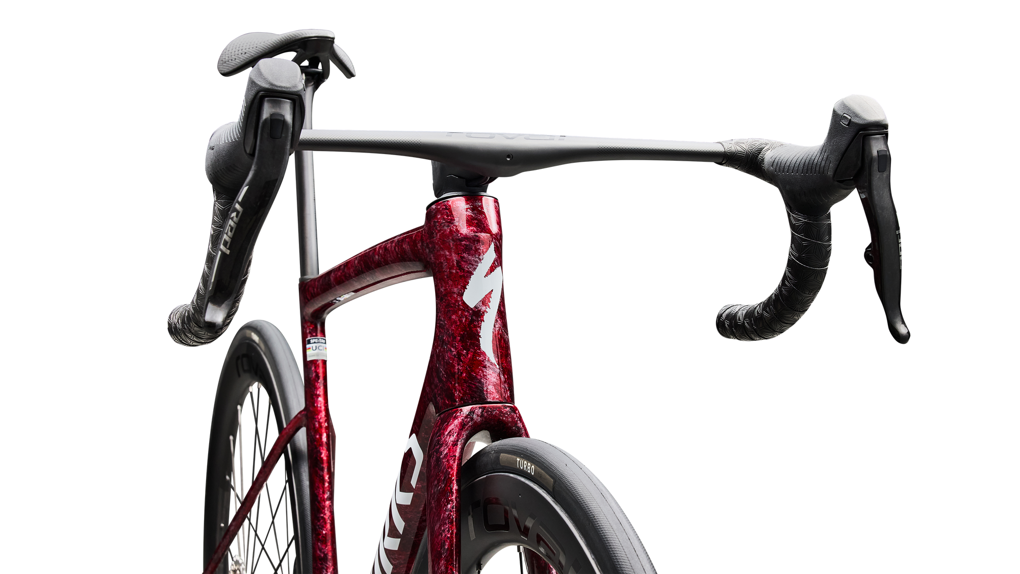 Specialized S-Works Tarmac SL8 - SRAM RED AXS - Gloss Redsky Shdwsil Wht Impasto