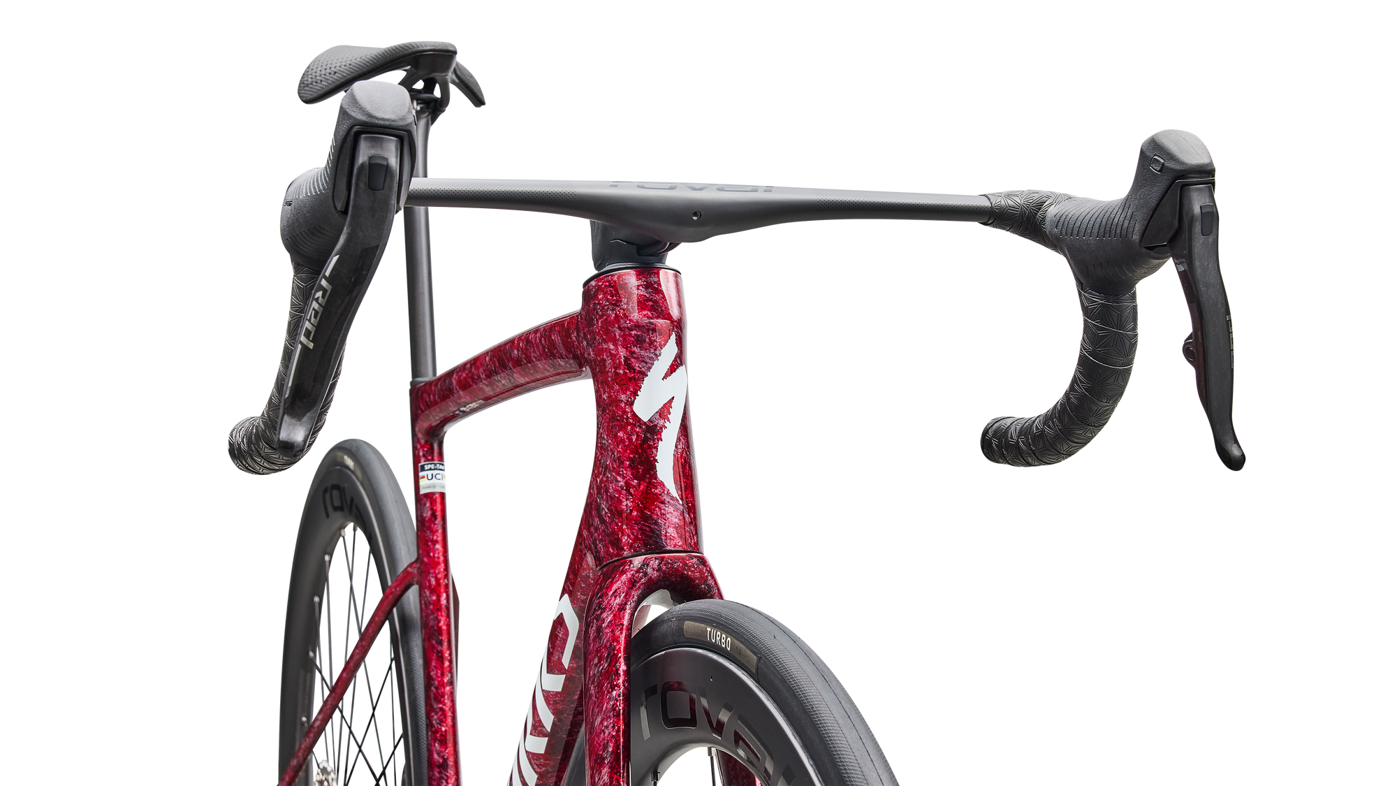 Specialized S-Works Tarmac SL8 - SRAM RED AXS - Gloss Redsky Shdwsil Wht Impasto