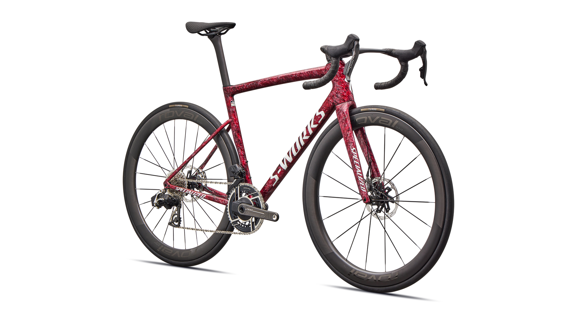 Specialized S-Works Tarmac SL8 - SRAM RED AXS - Gloss Redsky Shdwsil Wht Impasto