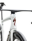 Specialized S-Works Tarmac SL8 - SRAM RED AXS - Gloss Metallic White Silver / Pearl / Black
