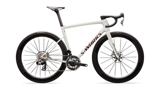 Specialized S-Works Tarmac SL8 - SRAM RED AXS - Gloss Metallic White Silver / Pearl / Black