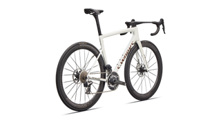 Specialized S-Works Tarmac SL8 - SRAM RED AXS - Gloss Metallic White Silver / Pearl / Black