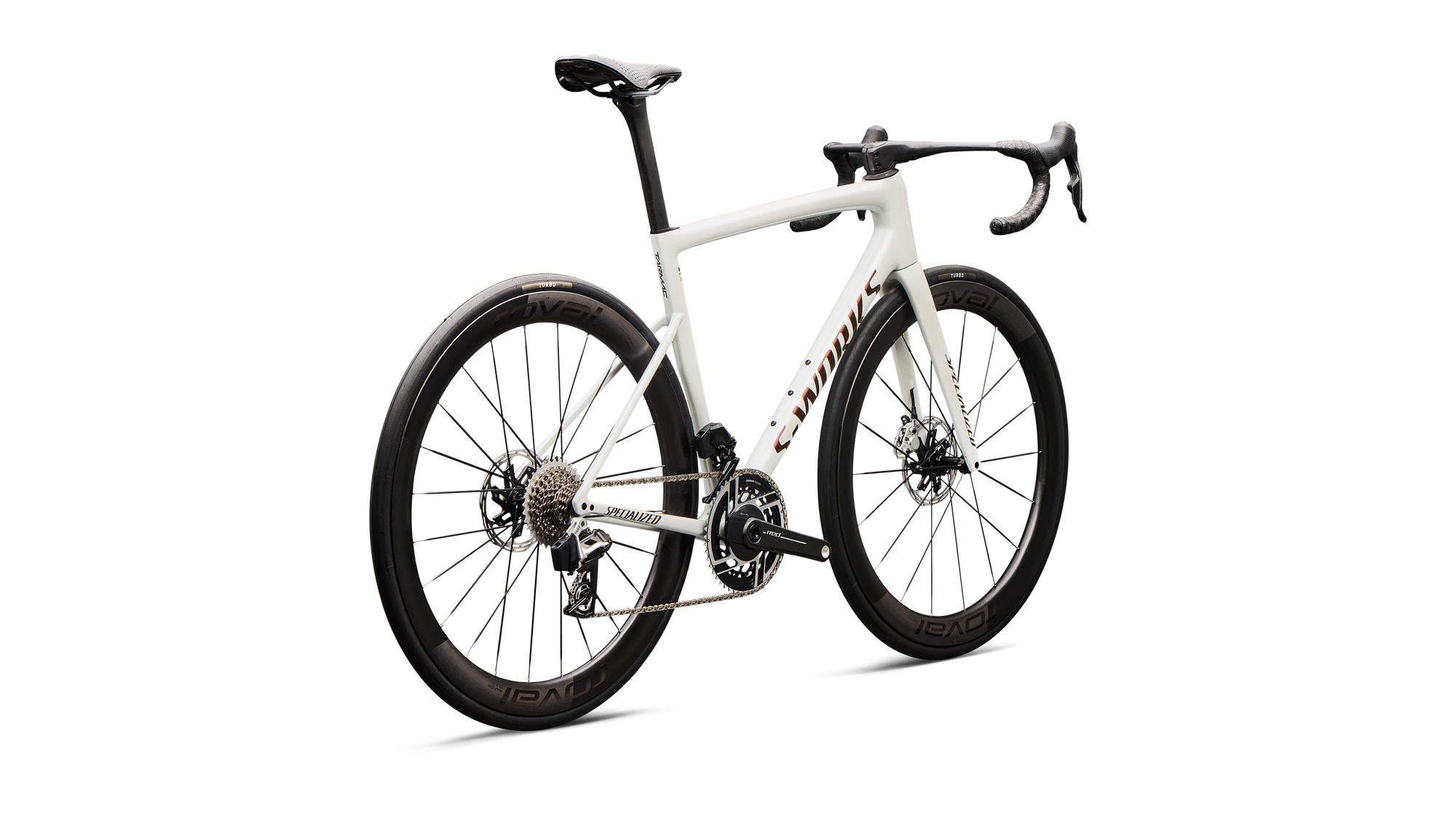 Specialized S-Works Tarmac SL8 - SRAM RED AXS - Gloss Metallic White Silver / Pearl / Black