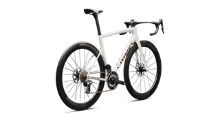 Specialized S-Works Tarmac SL8 - SRAM RED AXS - Gloss Metallic White Silver / Pearl / Black