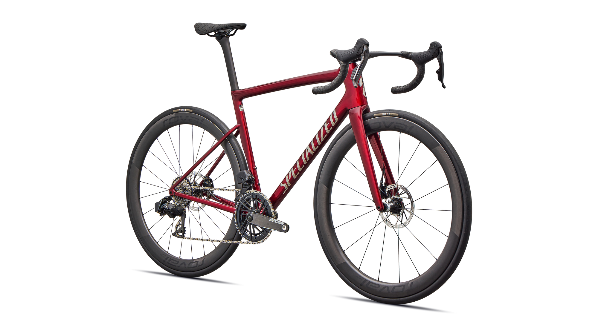 Specialized Tarmac SL8 Pro - SRAM Force AXS  - Gloss Red Sky / Chrome