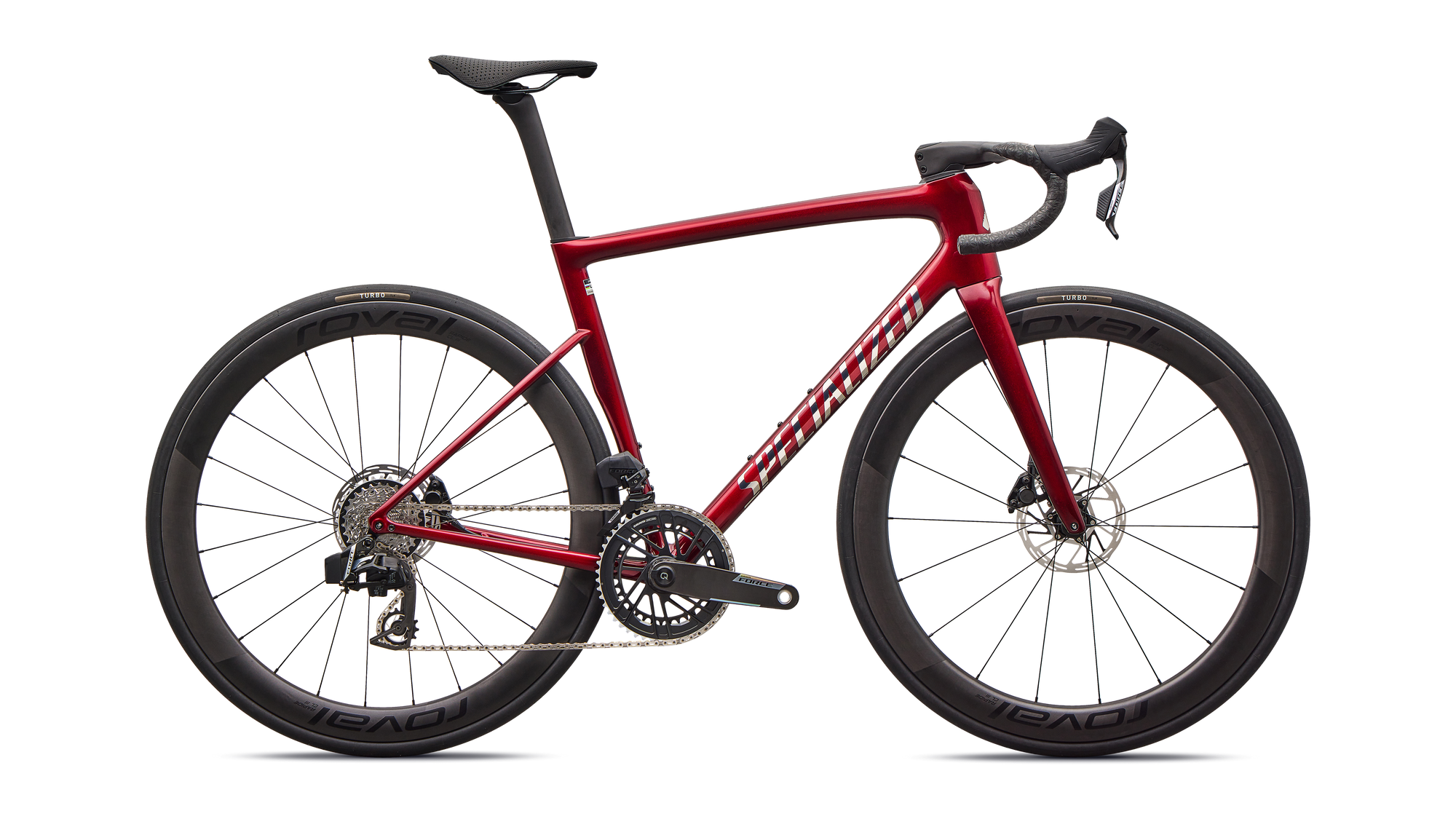 Specialized Tarmac SL8 Pro - SRAM Force AXS  - Gloss Red Sky / Chrome