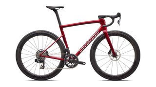 Specialized Tarmac SL8 Pro - SRAM Force AXS  - Gloss Red Sky / Chrome