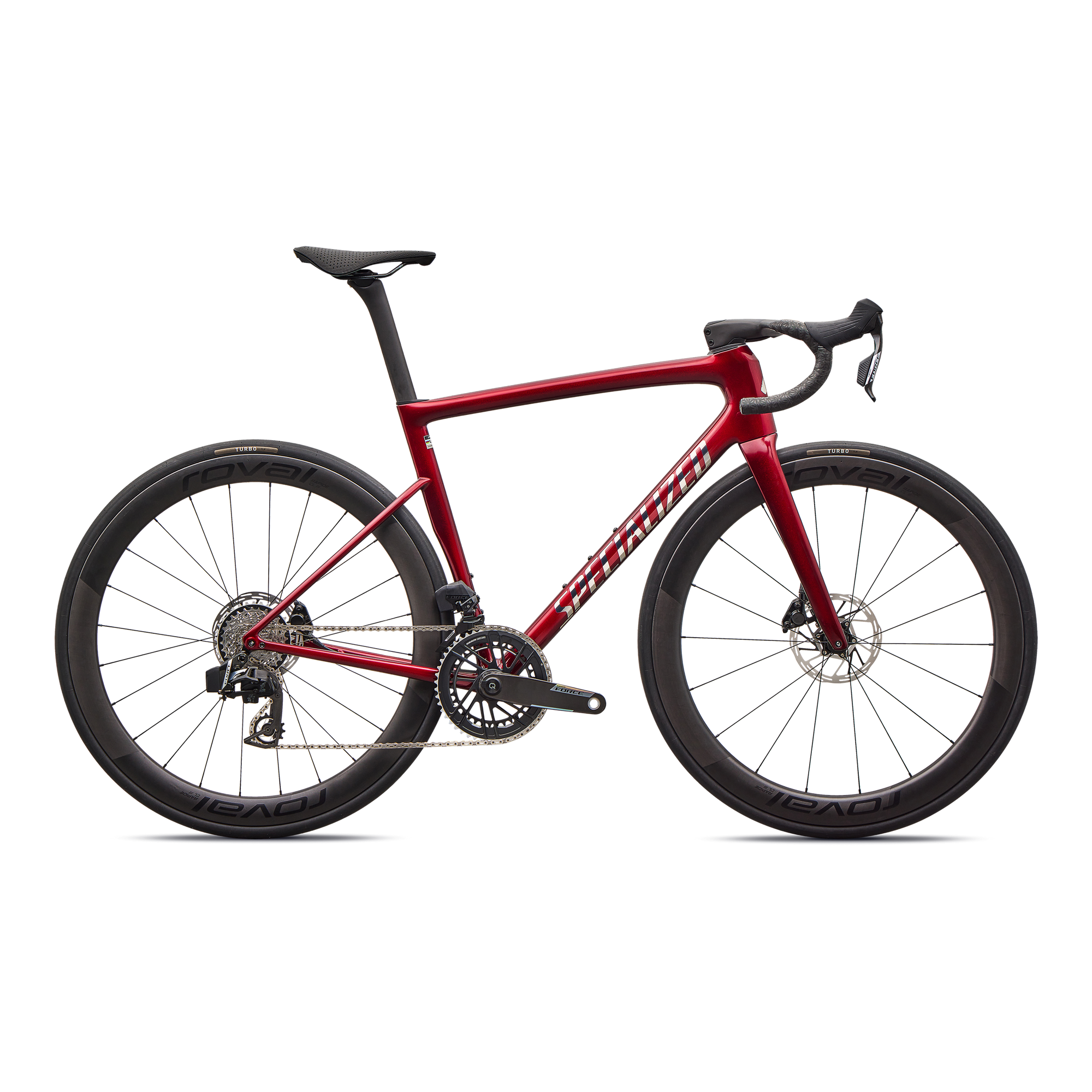 Specialized Tarmac SL8 Pro - SRAM Force AXS  - Gloss Red Sky / Chrome