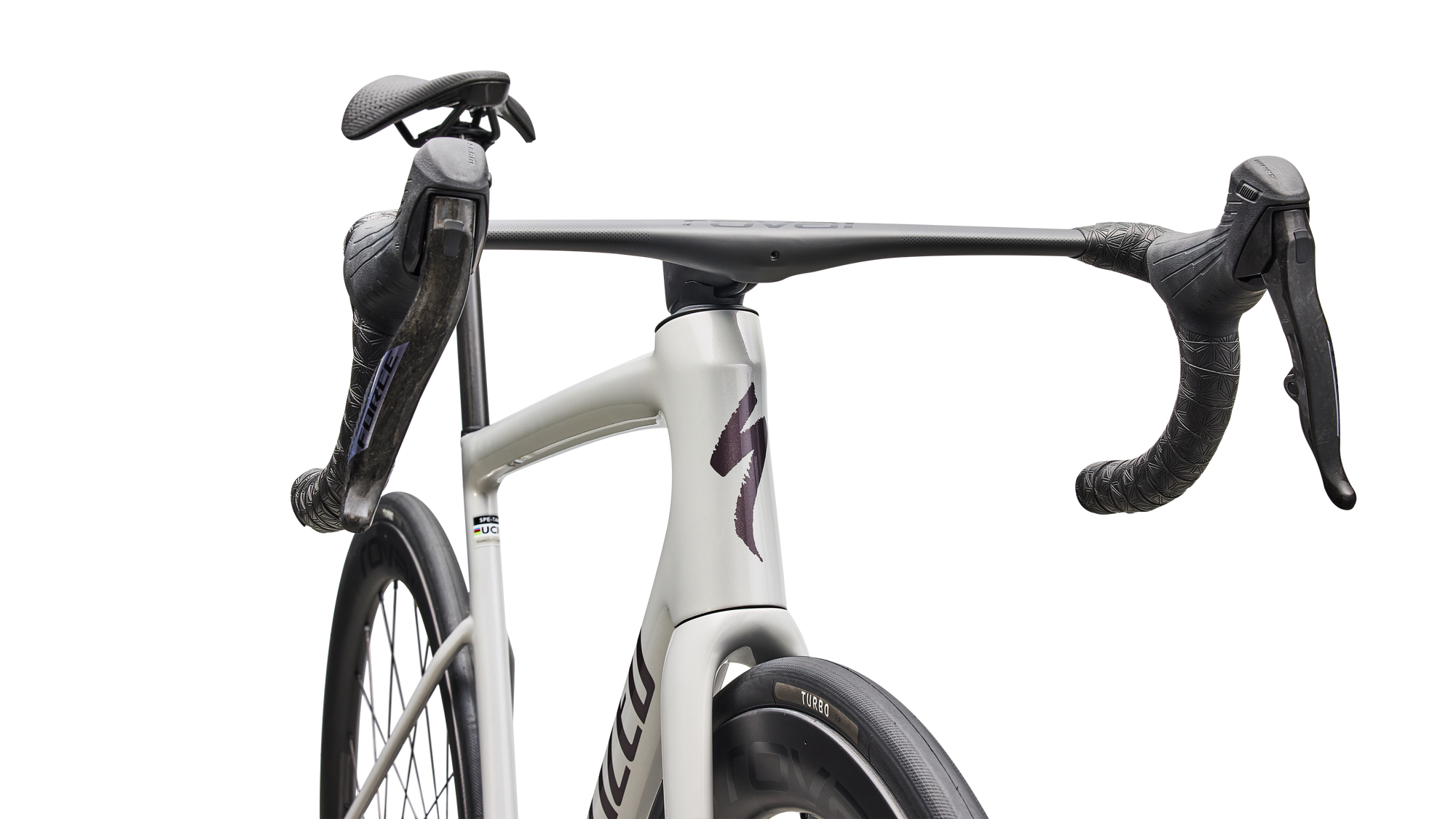 Specialized Tarmac SL8 Pro - SRAM Force AXS  - Gloss Dolomite Metallic / Nebula Metallic