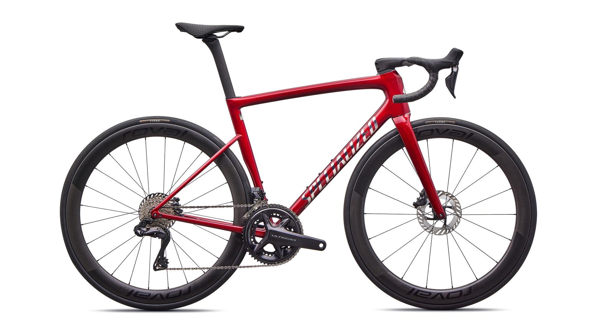 Specialized Tarmac SL8 Pro - Shimano Ultegra Di2 - Gloss Red Sky / Chrome