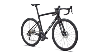 Specialized Tarmac SL8 Expert - Shimano Ultegra Di2 - Gloss Obsidian Metallic / 25% Cqv Reflex Super Red Pearl Over White