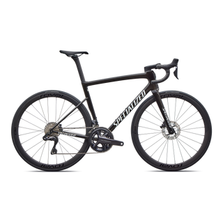 Specialized Tarmac SL8 Expert - Shimano Ultegra Di2 - Gloss Obsidian Metallic / 25% Cqv Reflex Super Red Pearl Over White