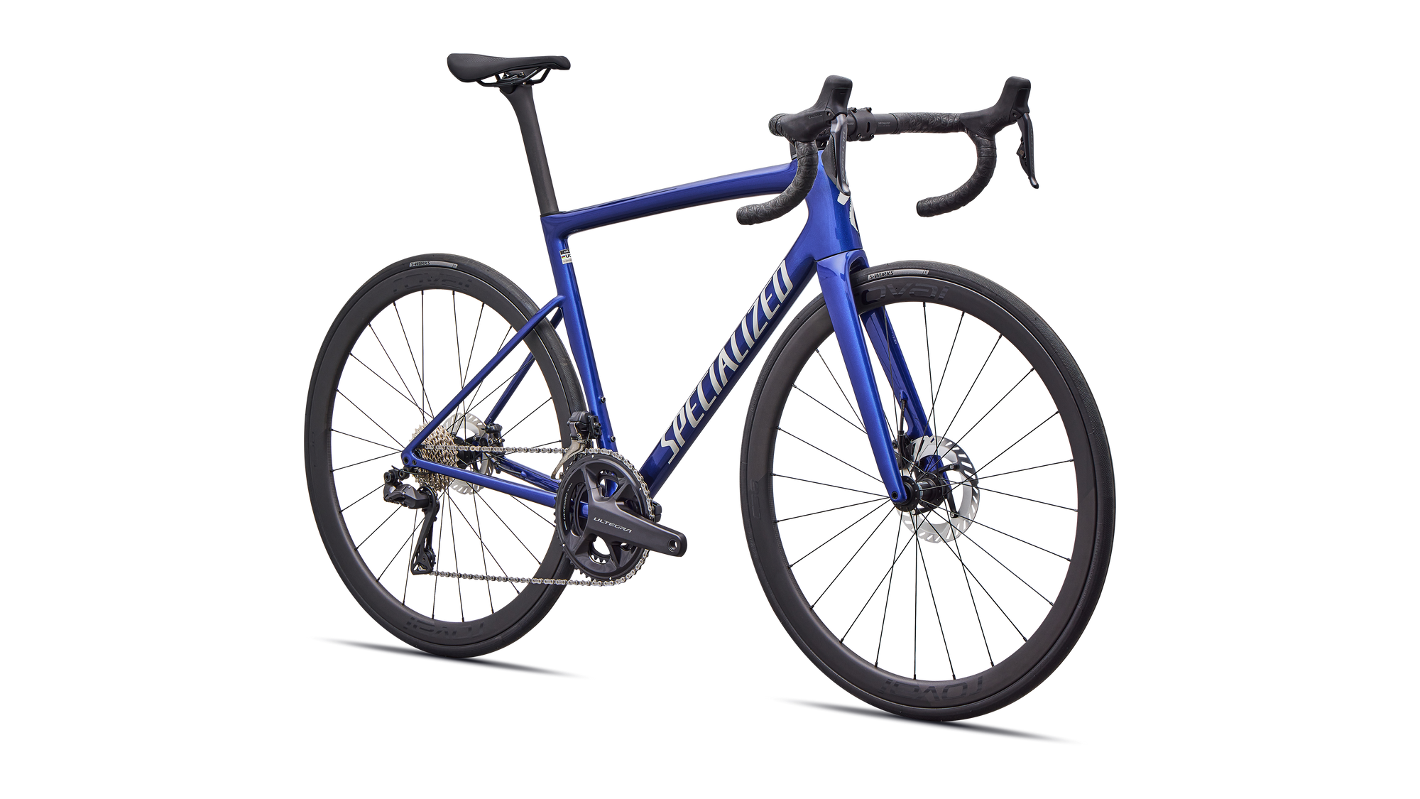 Specialized Tarmac SL8 Expert - Shimano Ultegra Di2 - Gloss Blue Majesty Metallic / Dolomite Metallic