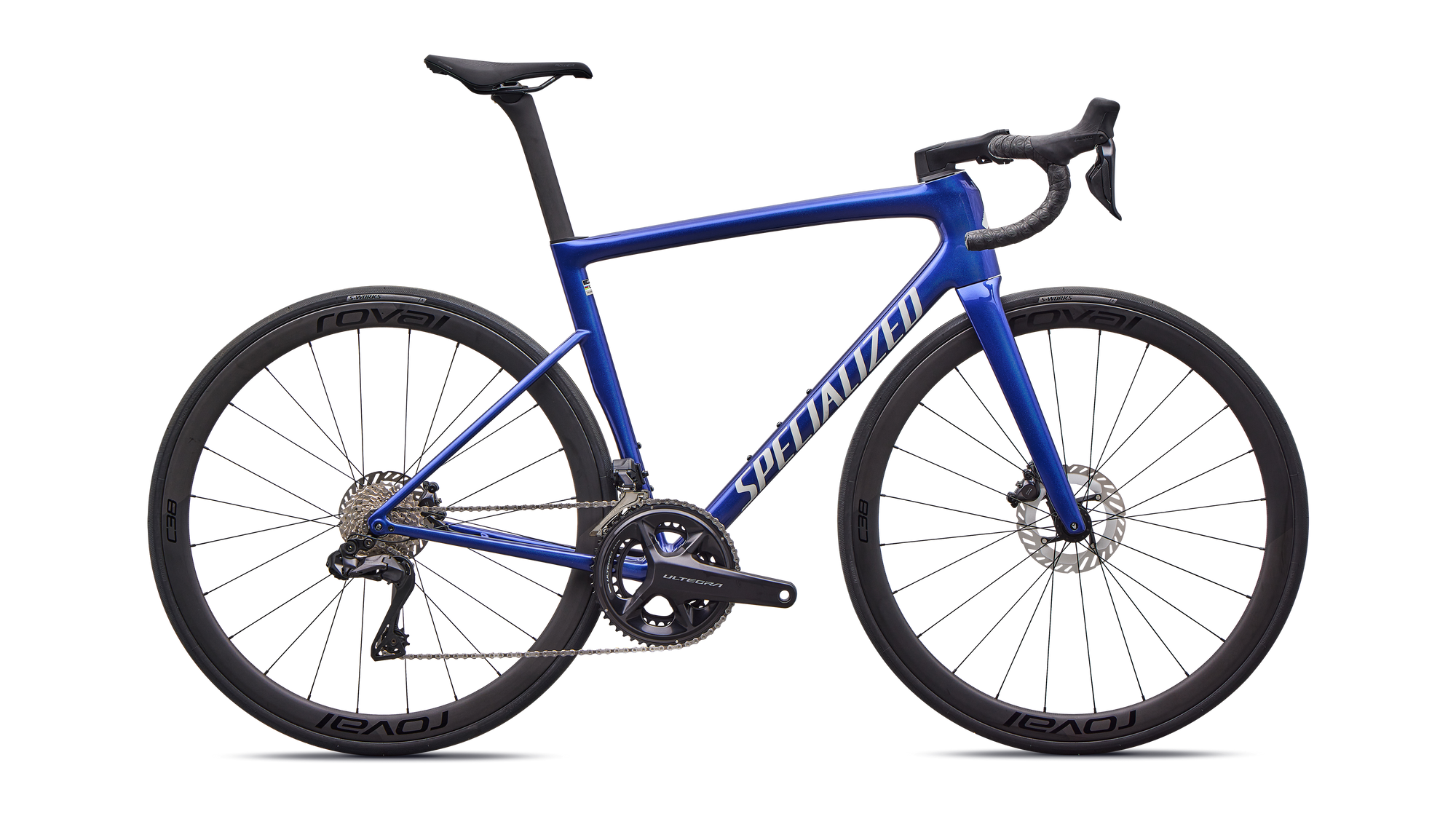 Specialized Tarmac SL8 Expert - Shimano Ultegra Di2 - Gloss Blue Majesty Metallic / Dolomite Metallic