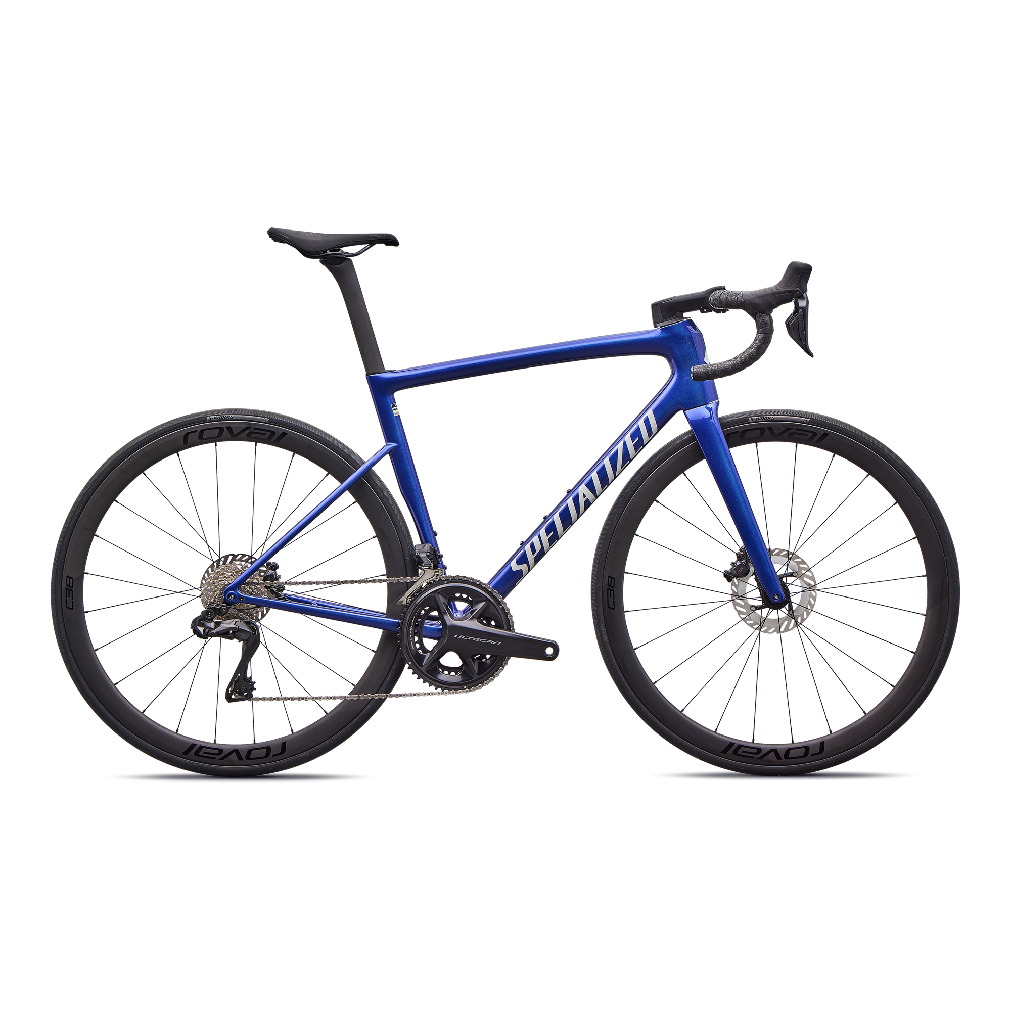 Specialized Tarmac SL8 Expert - Shimano Ultegra Di2 - Gloss Blue Majesty Metallic / Dolomite Metallic
