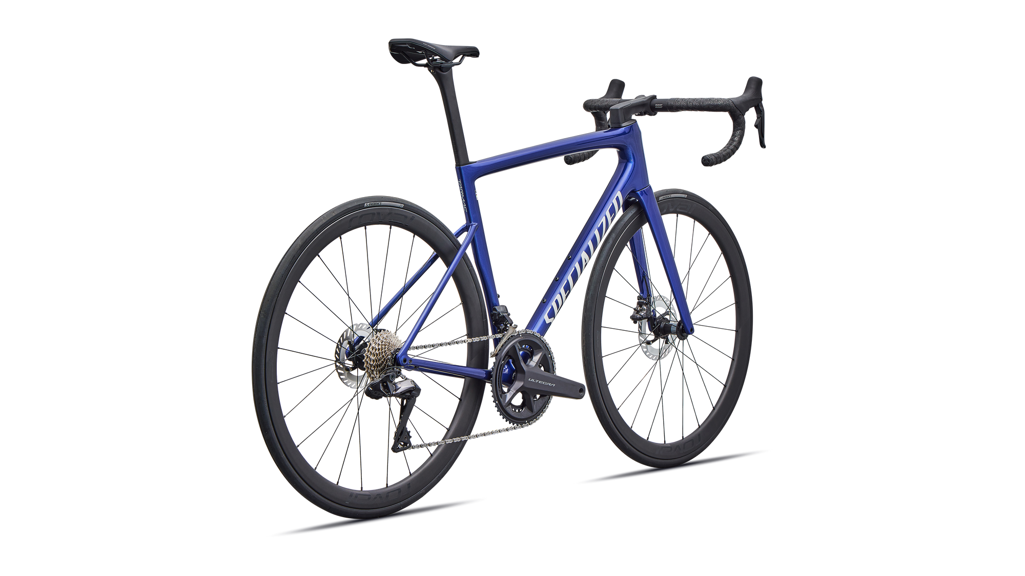 Specialized Tarmac SL8 Expert - Shimano Ultegra Di2 - Gloss Blue Majesty Metallic / Dolomite Metallic