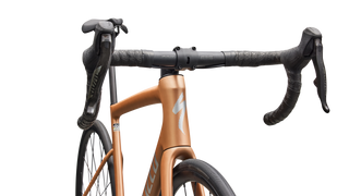 Specialized Tarmac SL8 Comp - SRAM Rival AXS  - Satin Photon Orange Tint Over Silver Dust