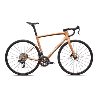 Specialized Tarmac SL8 Comp - SRAM Rival AXS  - Satin Photon Orange Tint Over Silver Dust
