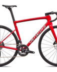 Specialized Tarmac SL8 Comp - SRAM Rival AXS  - Gloss Red Tint Over Silver Dust / Silver Dust