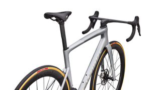 Specialized S-Works Tarmac SL9 - SRAM RED AXS - Satin Silver Dust / Gloss Chrome