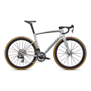 Specialized S-Works Tarmac SL9 - SRAM RED AXS - Satin Silver Dust / Gloss Chrome