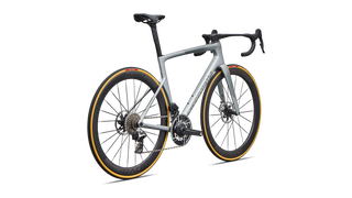 Specialized S-Works Tarmac SL9 - SRAM RED AXS - Satin Silver Dust / Gloss Chrome