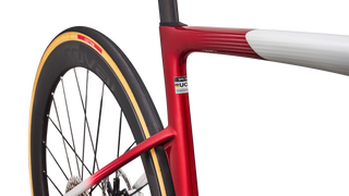 Specialized S-Works Tarmac SL9 - SRAM RED AXS - Gloss White Silver Metallic / Gloss Ruby Metallic / Obsidian Metallic
