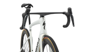 Specialized S-Works Tarmac SL9 - Shimano Dura-Ace Di2 - Gloss White Silver Metallic / Obsidian Metallic