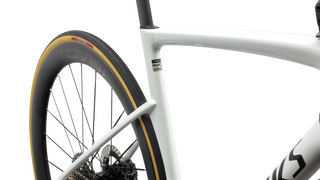 Specialized S-Works Tarmac SL9 - Shimano Dura-Ace Di2 - Gloss White Silver Metallic / Obsidian Metallic