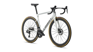 Specialized S-Works Tarmac SL9 - Shimano Dura-Ace Di2 - Gloss White Silver Metallic / Obsidian Metallic